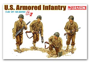 Бронетанковая пехота США (набор из 4 фигурок) ~ Gen 2