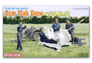 2-см расчет зенитной артиллерии с Sd.Ah.51