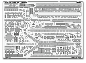 1/200 USS Arizona часть 2-катапульты (ожидание заказа 3-5 недель)