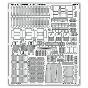 1/200 USS Hornet CV-8, часть 3 — спасательные шлюпки для набора MERIT (ожидание заказа 3–5 недель)