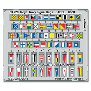 Сигнальные флаги Королевского флота СТАЛЬ