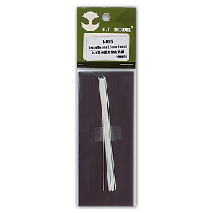 Пластиковые балки 0,5 мм круглые