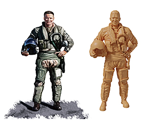 1/48 Летчик-истребитель F-35A/B/C