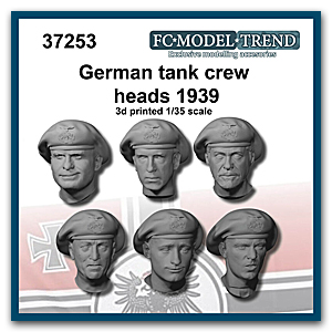 Головы немецких танкистов 1939 г. (В НАЛИЧИИ)