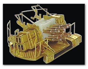 Крепление для помпонов британского флота времен Второй мировой войны (4 комплекта)