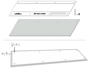 HMS Prince of Wales, декабрь 1941 г. Выставочная база (для Flyhawk FH1117)