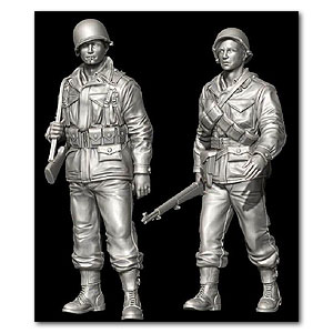 Американские солдаты в форме М43