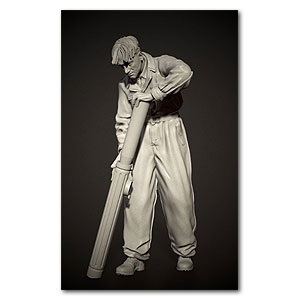 Танкист Ваффен-СС готовит боеприпас №2