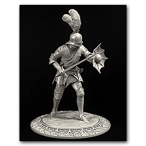 Рыцари в аугсбургских доспехах, 1460-1480 гг.