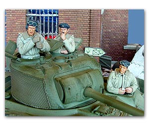 Британский зимний танковый экипаж