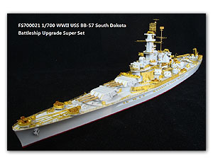 Супернабор для модернизации линкора USS South Dakota времен Второй мировой войны