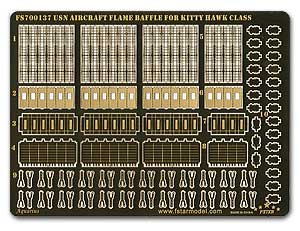Современный пламегаситель для самолетов ВМС США класса KITTY HAWK для Trumpeter
