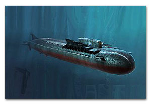 Подводная лодка с крылатыми ракетами «Курск» проекта «Оскар II» ВМФ России