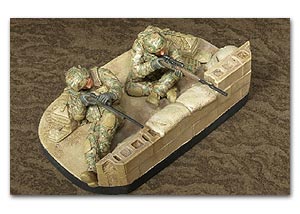 Фигурки/подставка для снайперской группы рейнджеров США (III) «OIF» ISAF-2