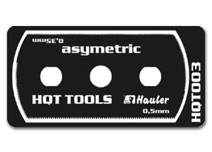 нержавеющая асимметричная бритва