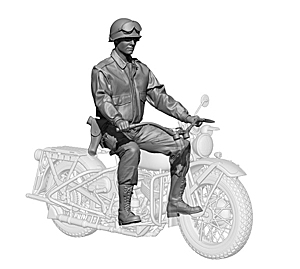 Парадный костюм Американский гонщик времен Второй мировой войны в комплект не входит мотоцикл (для этого товара требуется предзаказ: 3–4 недели)