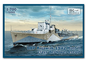 Эскортный миноносец класса «Хант II» типа «Охота» (ORP Kujawiak, 1942)