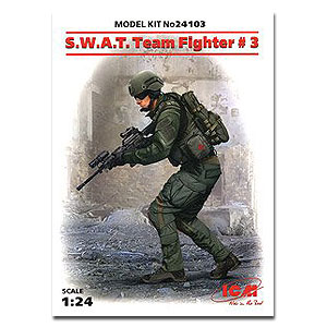 1/24 Боец команды S.W.A.T. №3
