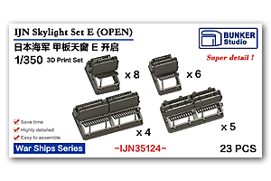 1/350 IJN Skylight Set E Open