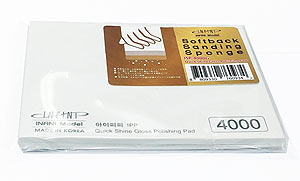 4000 Softbank Шлифовальная губка Quick Shine Gloss