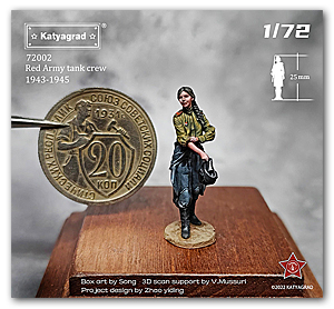 1/72 Танковый экипаж РККА 1943-1945