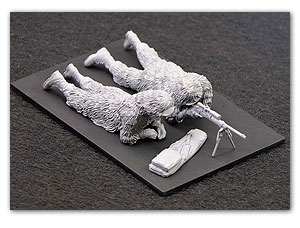 Снайперская команда США — замаскированная