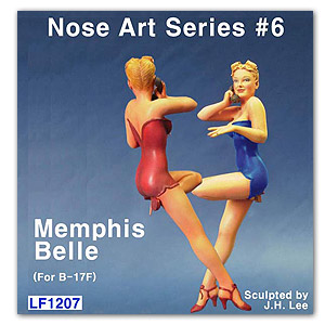 120 мм Nose Art Series #6 (Мемфисская красавица)