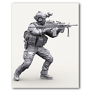 1/24 US NAVY SEAL Mk.48 MG Gunner