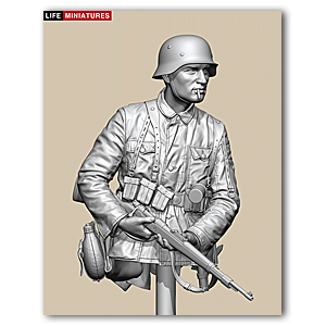 Засада в Пото. SS Panzergrenadier, KG Hansen, Арденнская операция, 1944 г. (масштаб 1:10)