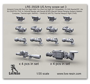 Комплект прицелов армии США 3