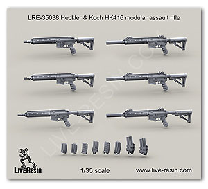 Модульная штурмовая винтовка Heckler & Koch HK416