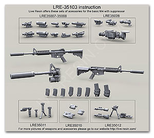 Карабин M4 армии США с глушителем Knight's Armament 5.56MM QDSS NT4