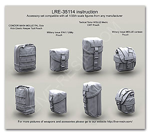 Набор подсумков армии США - Tactical Tailor MOLLE Medic CMT Pouch