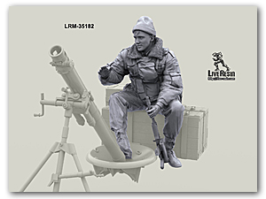 1/16 Внутренние войска России - минометный расчет и фотограф - КОМАНДИР - 3