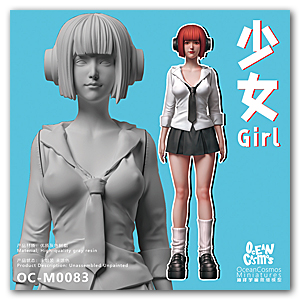 Девушка - 124 мм (1/12)