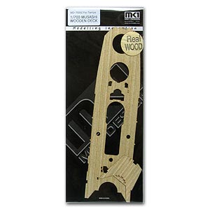 Деревянная дека Musashi 1/700 для Tamiya