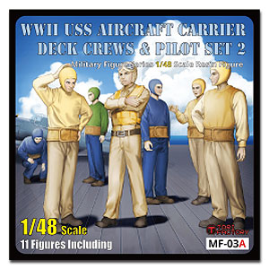 «Экипажи и пилоты авианосца ВМС США 1/48 (нормальная поза)»