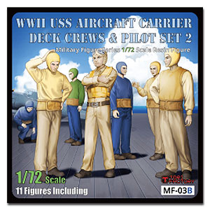 «Экипажи и пилоты авианосца ВМС США 1/72 (нормальная поза)» (под заказ через 3–5 недель)