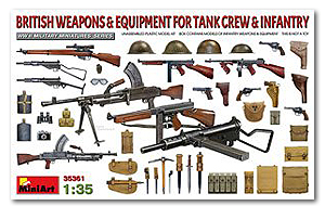Британское оружие и снаряжение для танкистов и пехоты