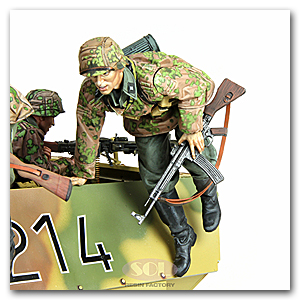 1/16 Немецкая скачущая пехота Второй мировой войны 1 (ожидание заказа 3–5 недель)