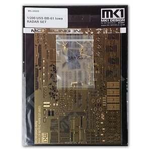 Набор радаров USS IOWA 1/200