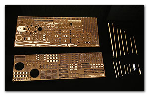 Комплект мачты и радара HMS NELSON 1/200