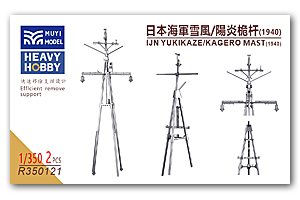 1/350 Мачты IJN Юкикадзе/Кагеро (1940 г.)