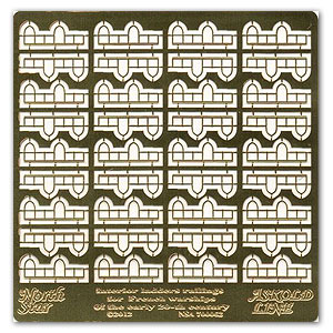 Внутренние ограждения трапов французских военных кораблей начала XX века