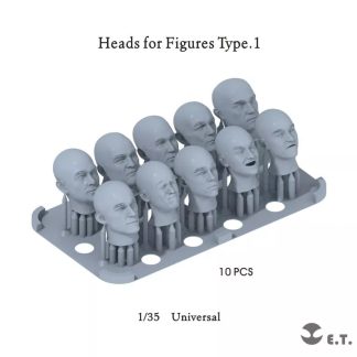 Головки для фигурок Тип.1