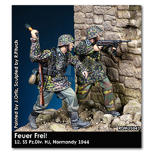 Feuer frei! 12. Пц.дивизия СС. HJ, Нормандия, 1944 г.