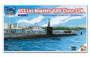 АПЛ класса «688» USS Los Angeles с DSRV-1 (3 в 1)
