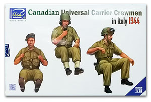 Экипаж канадского авианосца Universal Carrier в Италии, 1944 г.