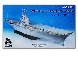 CV-11 USS INTREPID — набор деталей для галерейной модели