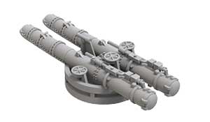 Двухтрубный торпедный аппарат IJN Type 8 Nendo калибра 610 мм (1918)